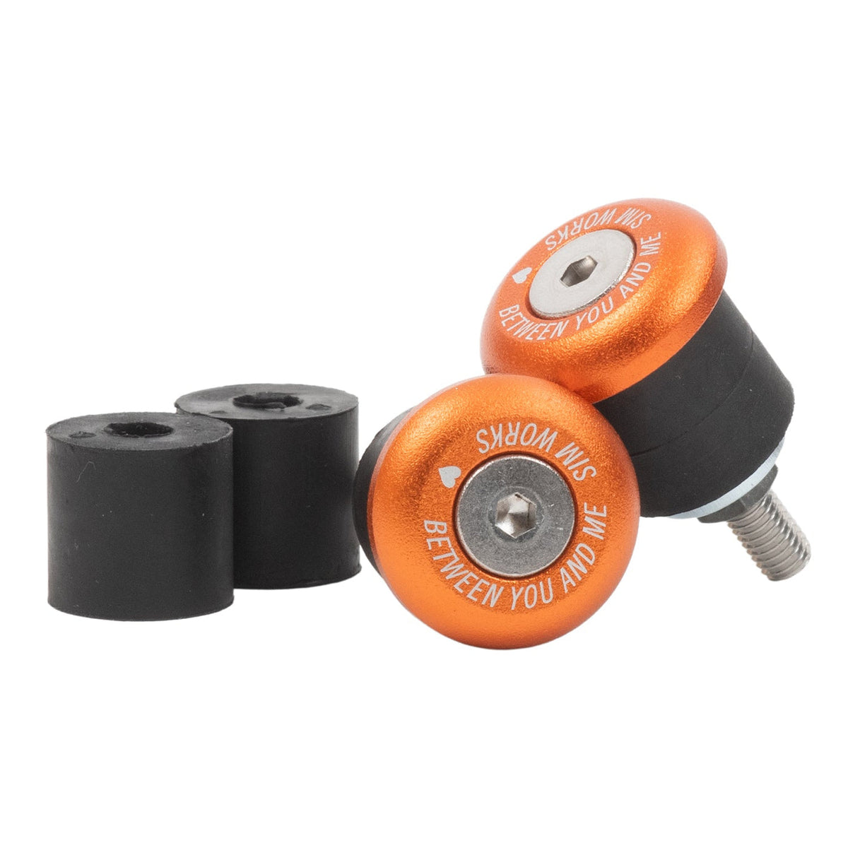 Sim Works Sim Drops Bar End Plugs - Sunrise 2026 Limited – Cycle