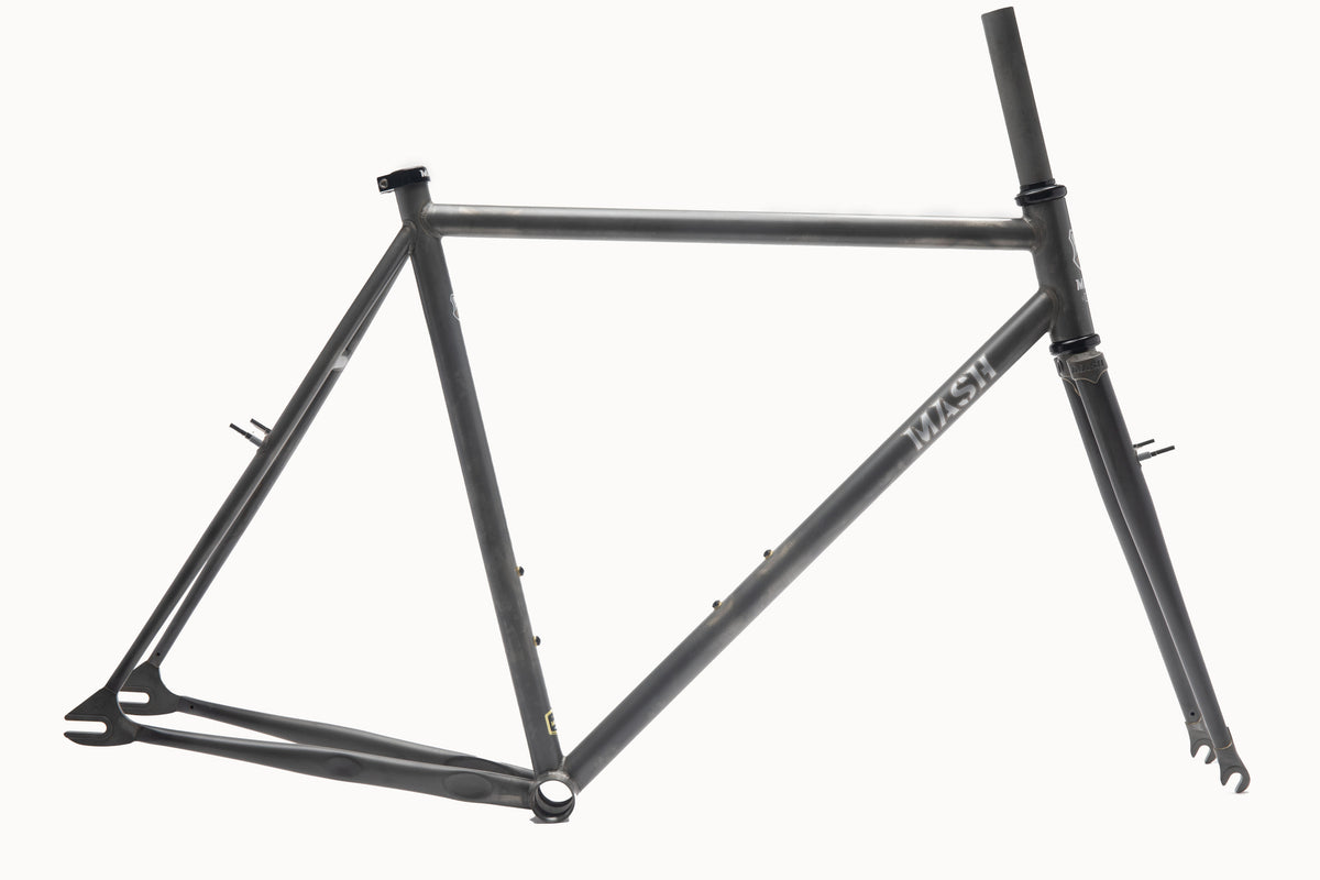 MASH Steel SS Frameset - Matte Phosphate – Cycle Project Store