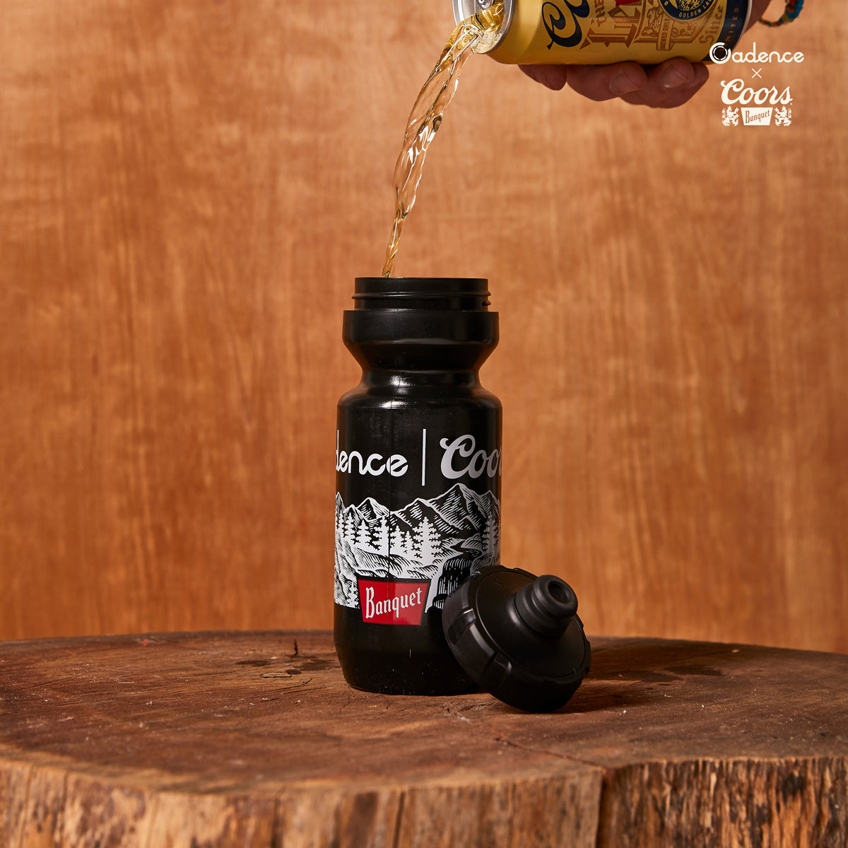 Cadence x Coors Banquet Bottle Mountains/Black Cycle Project Store