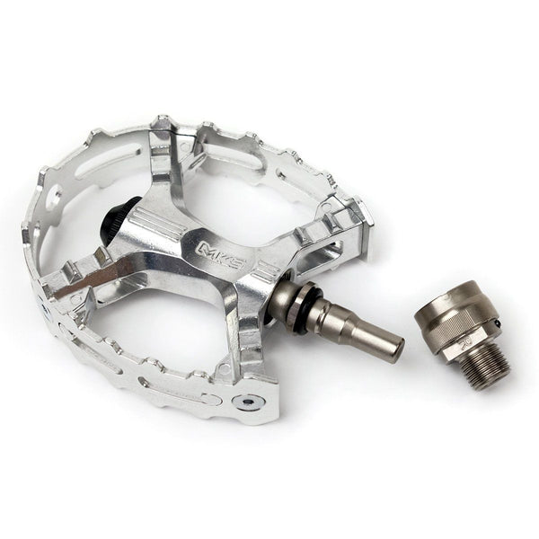 Assist Pedal シルバー MKS XC-III Ezy Superior Pedals - Silver – Cycle Project Store