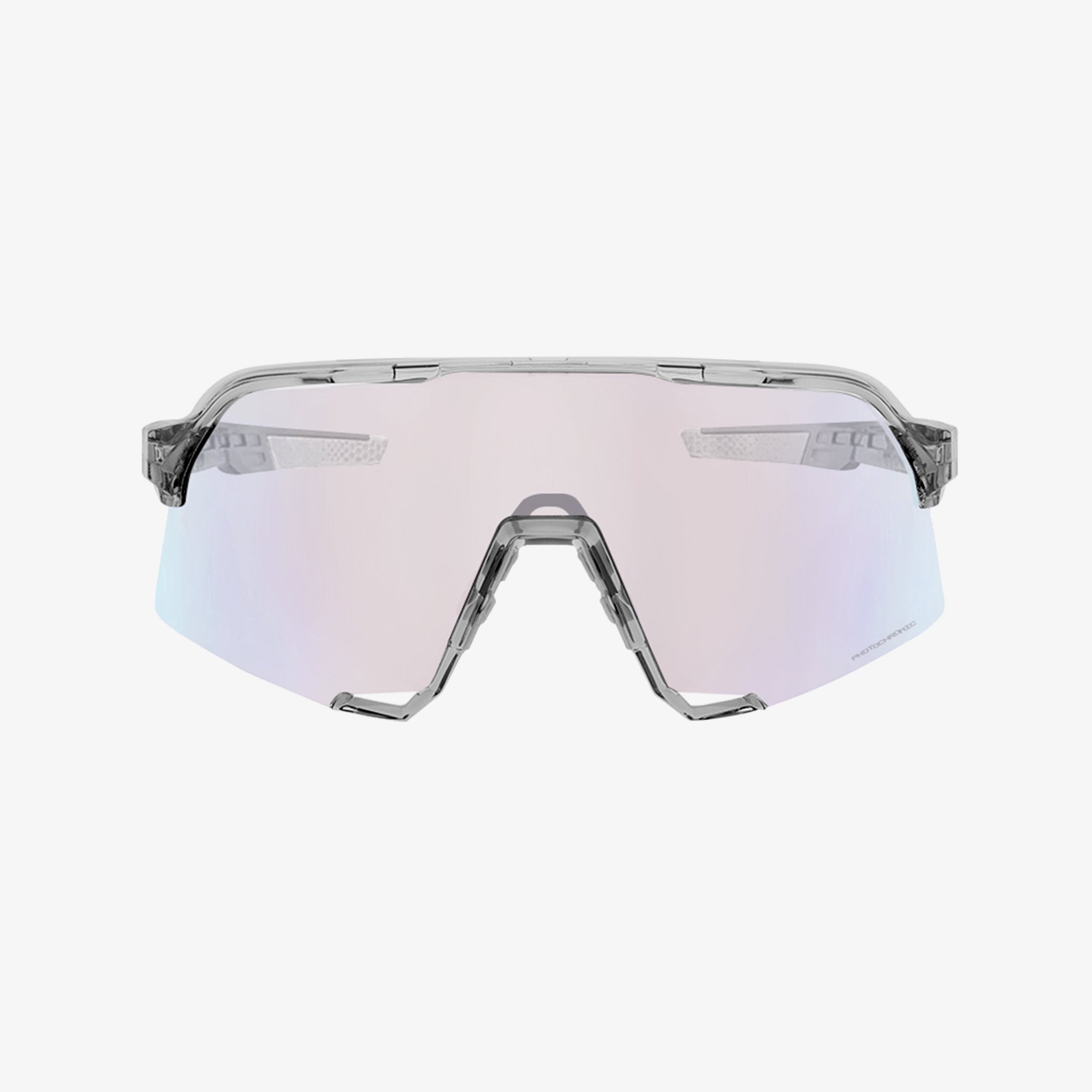 100 S3 Sunglass Polished Translucent Grey Rose Gold Photochromic Le Cycle Project Store