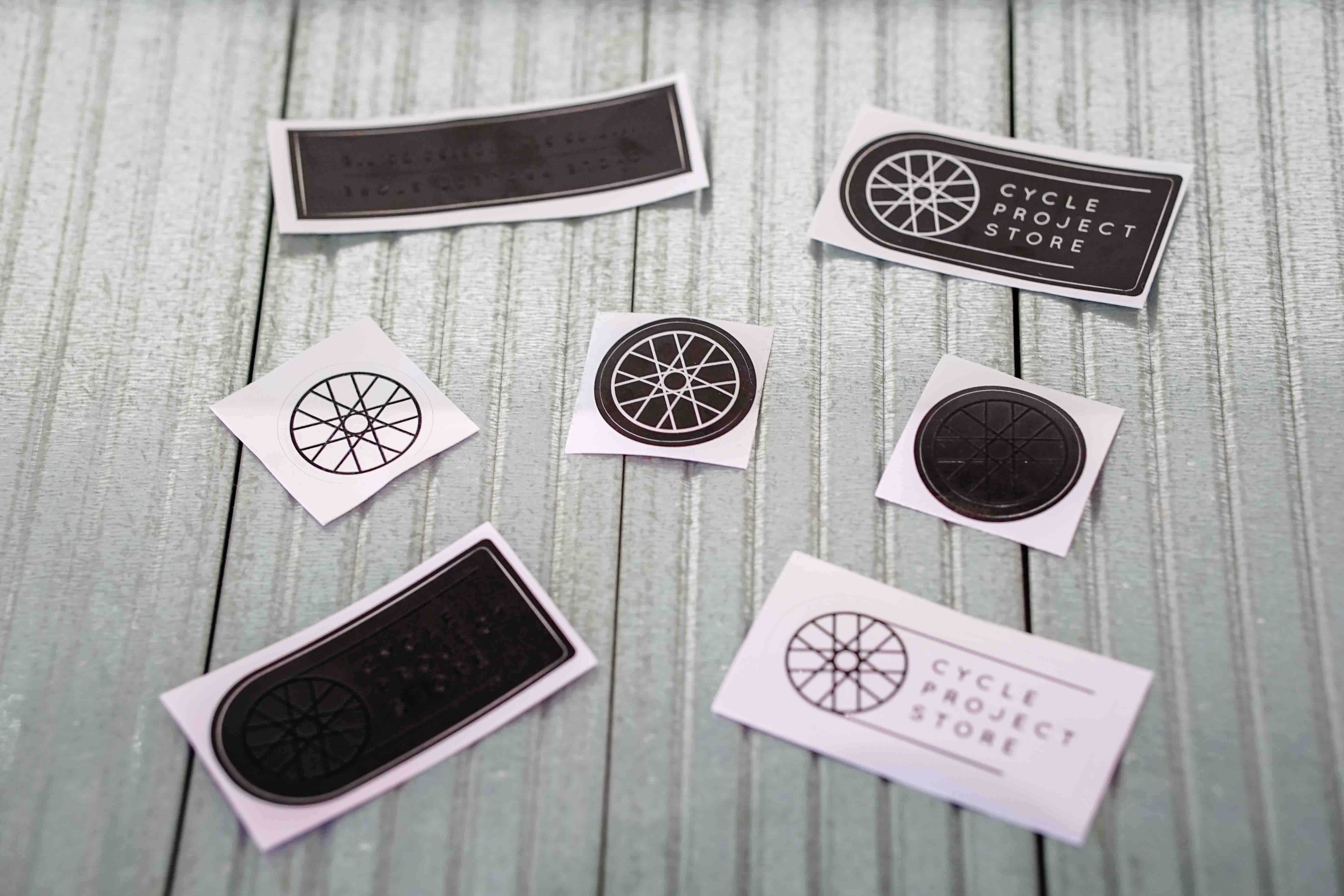 Cycle Project Store Stickers