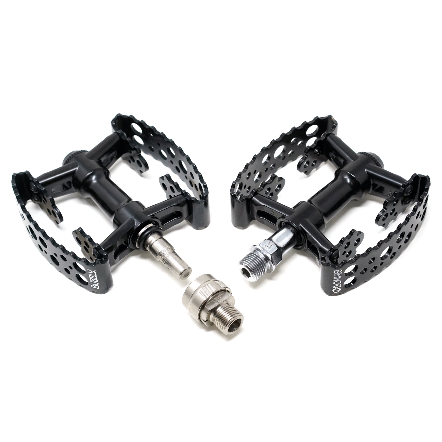 Sim Works Tiny Bubbly Pedals One Side EZY Superior - Black – Cycle