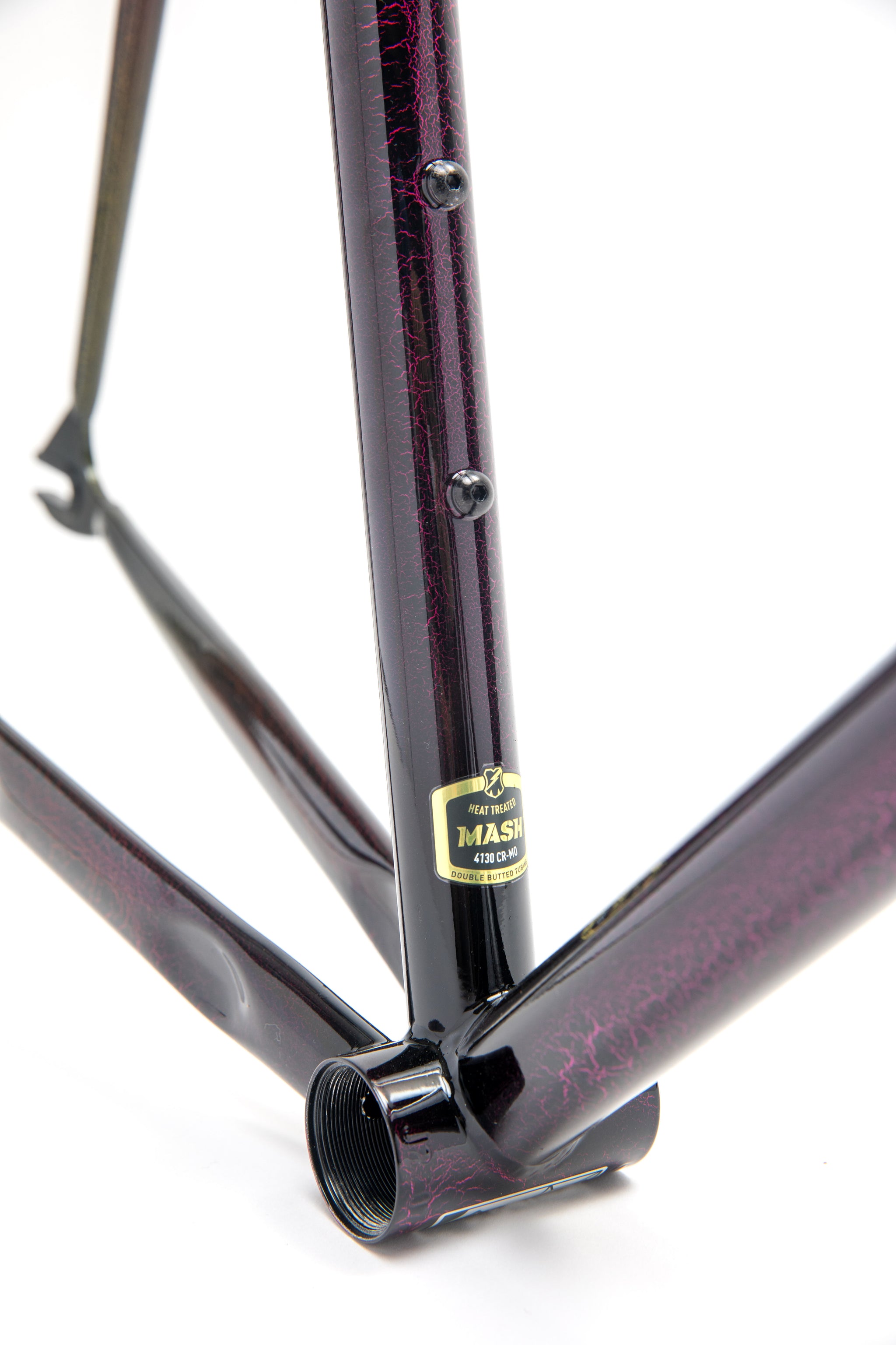 MASH Steel SS Frameset - Black Rainbow – Cycle Project Store