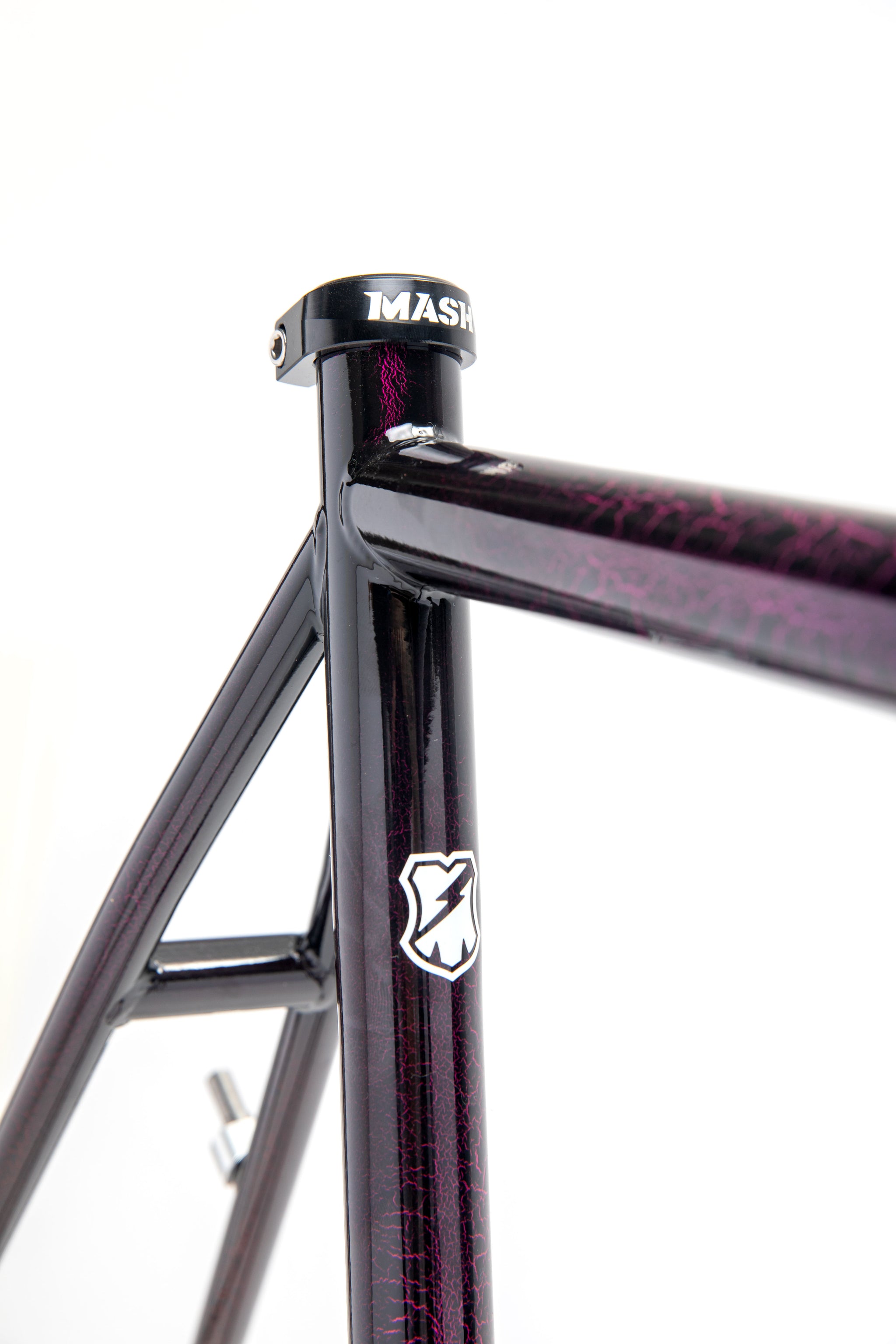 MASH Steel SS Frameset - Black Rainbow – Cycle Project Store
