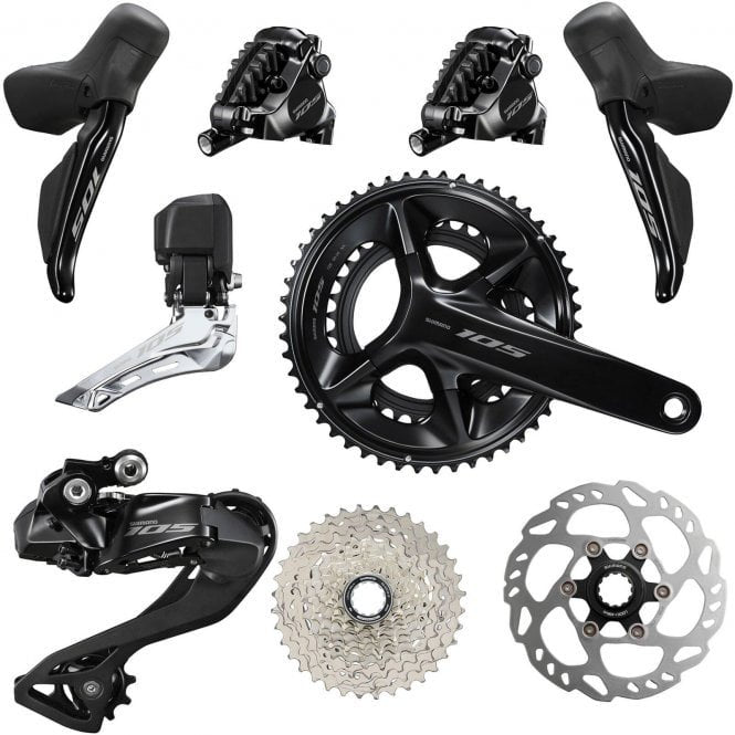 Shimano 105 Di2 12-Speed Groupset R7170 - Main Image