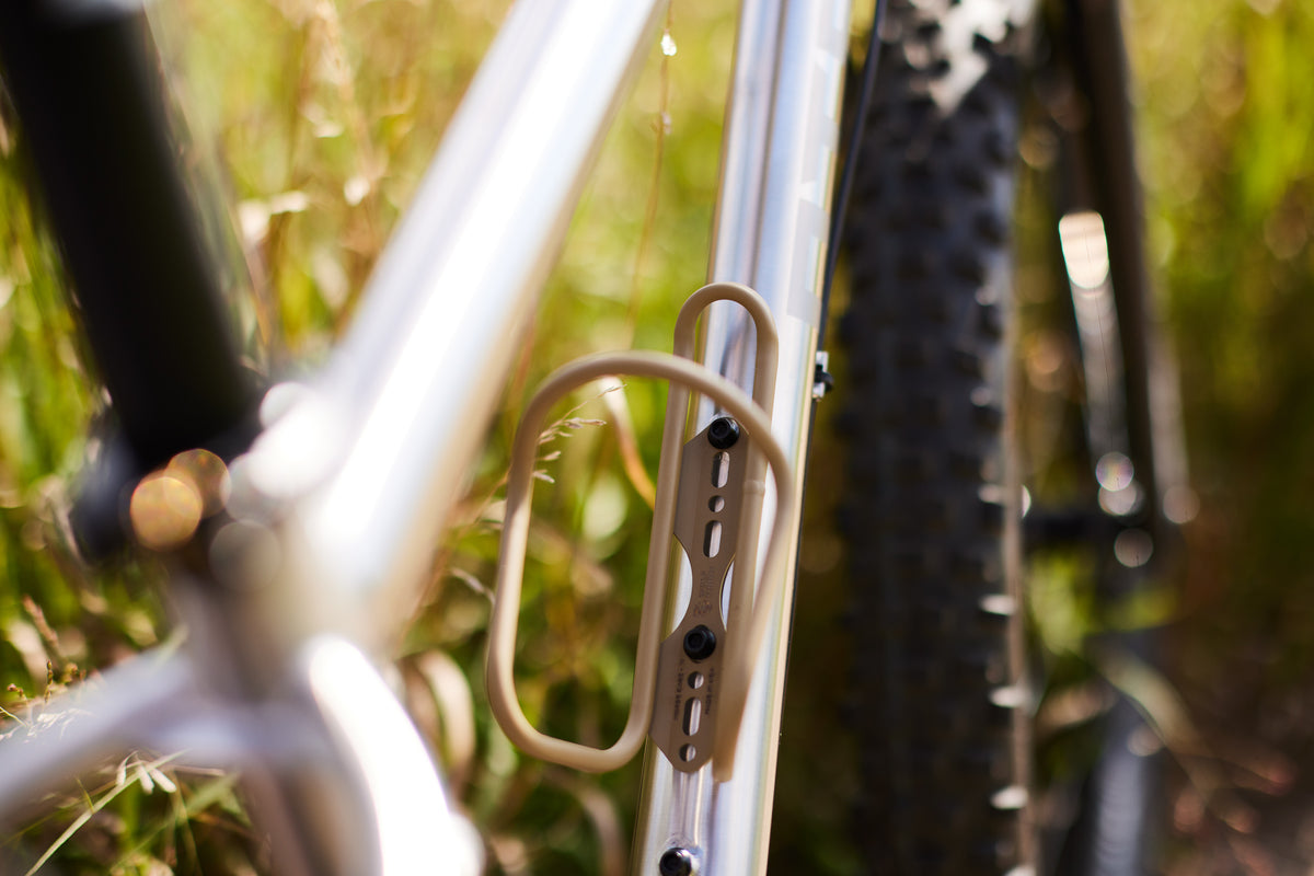 Wolf Tooth Morse Cage Ti Limited Edition Khaki – Cycle Project Store - Main Image